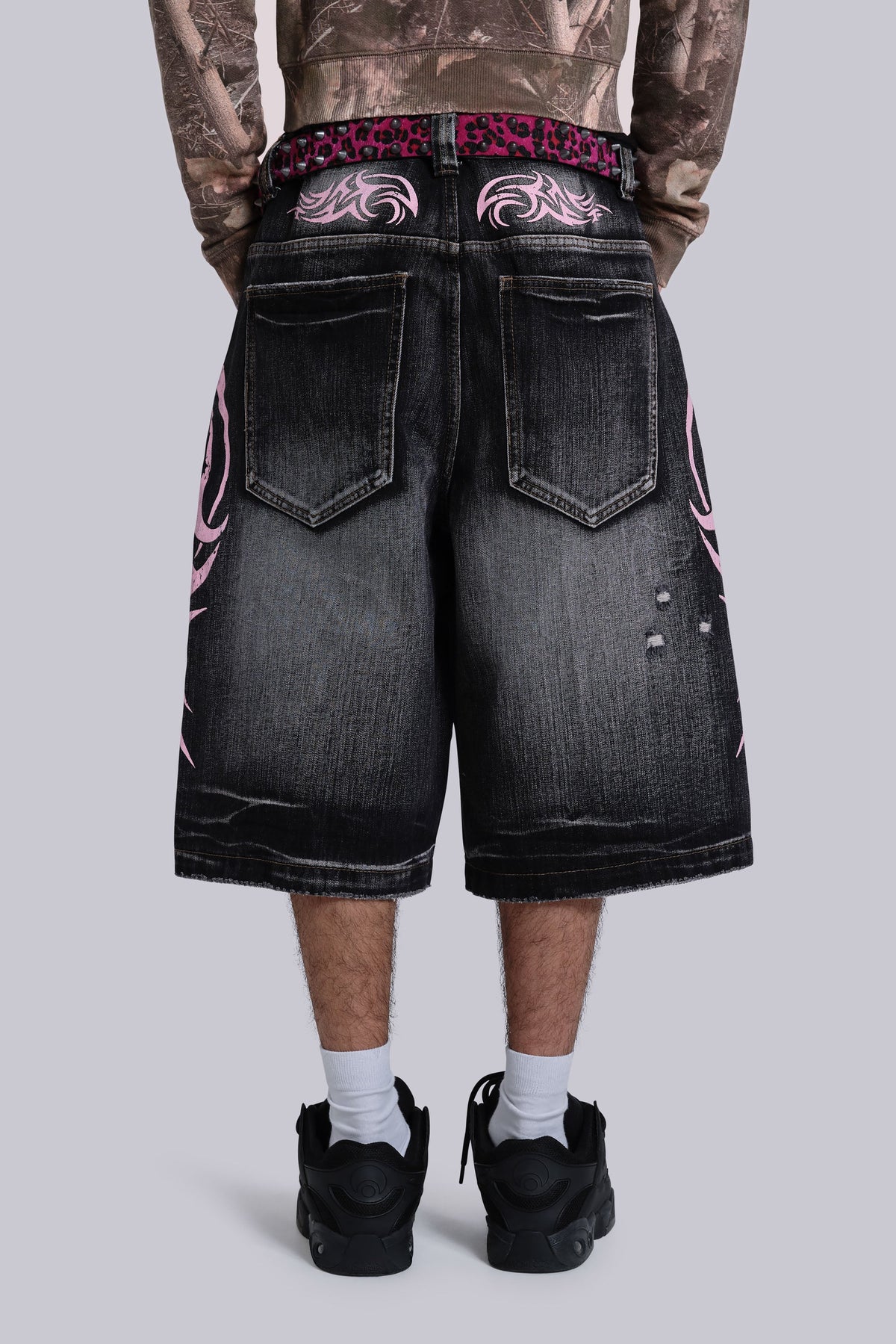 Bermudas vaqueras Blade Colossus rosa
