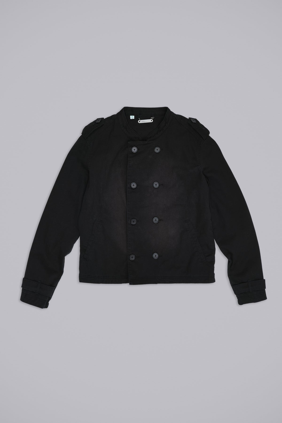 Violin Double Breasted Military Jacket