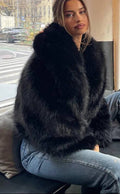 Roana | Abrigo de pelo con cuello vuelto