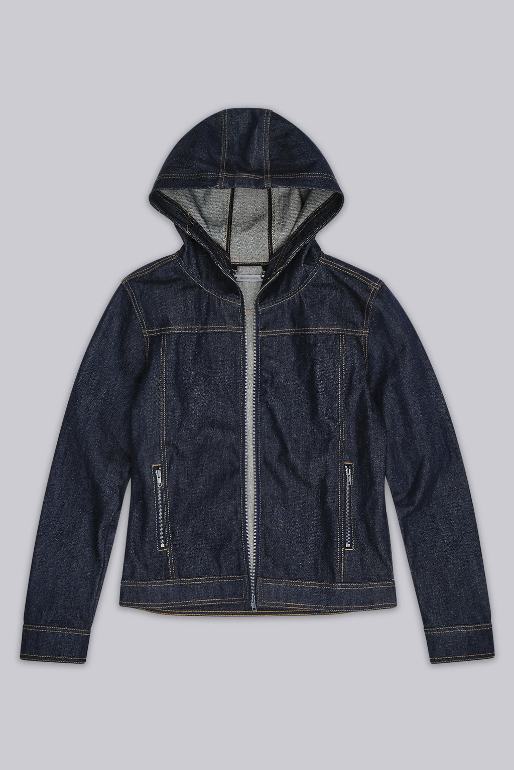 Indigo Bedrock Denim Jacket
