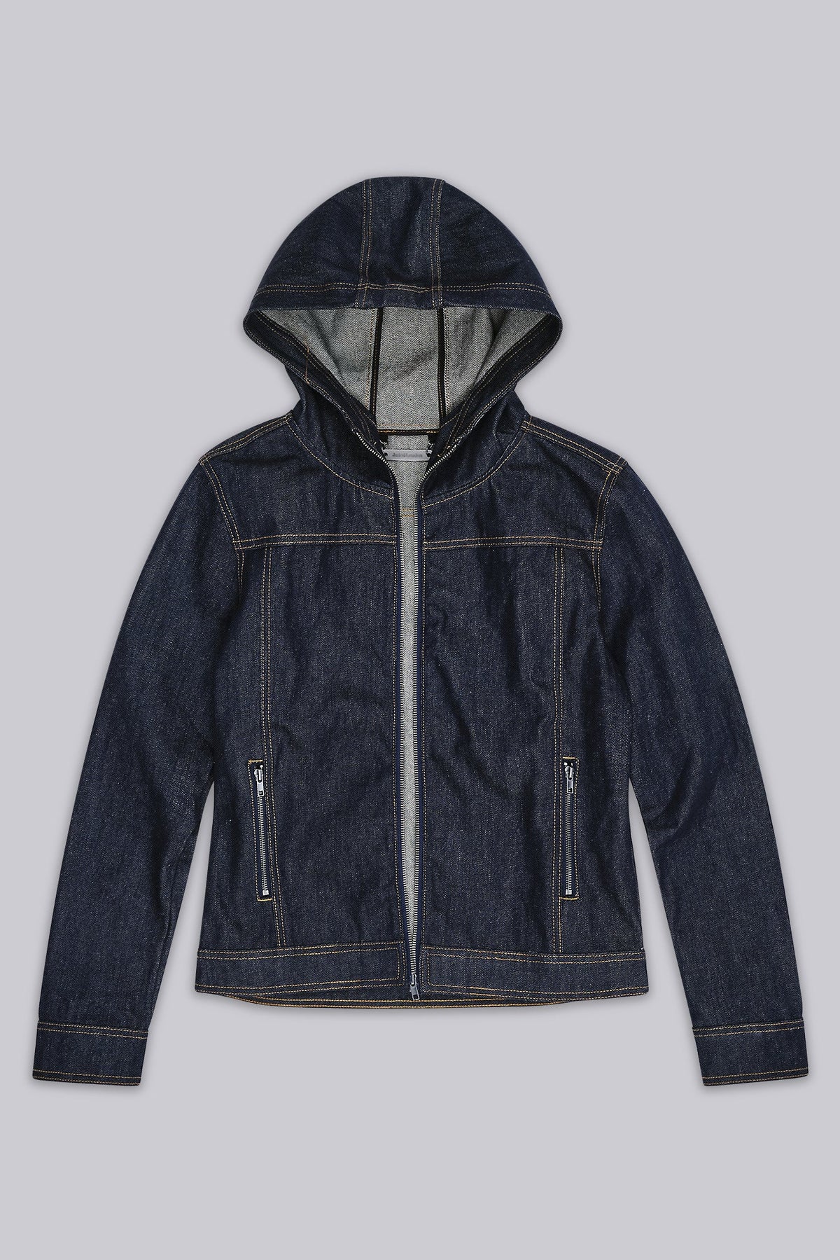 Indigo Bedrock Denim Jacket