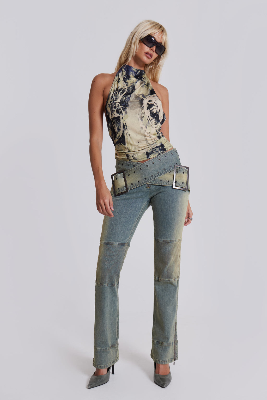 Vision Backless Halter Top