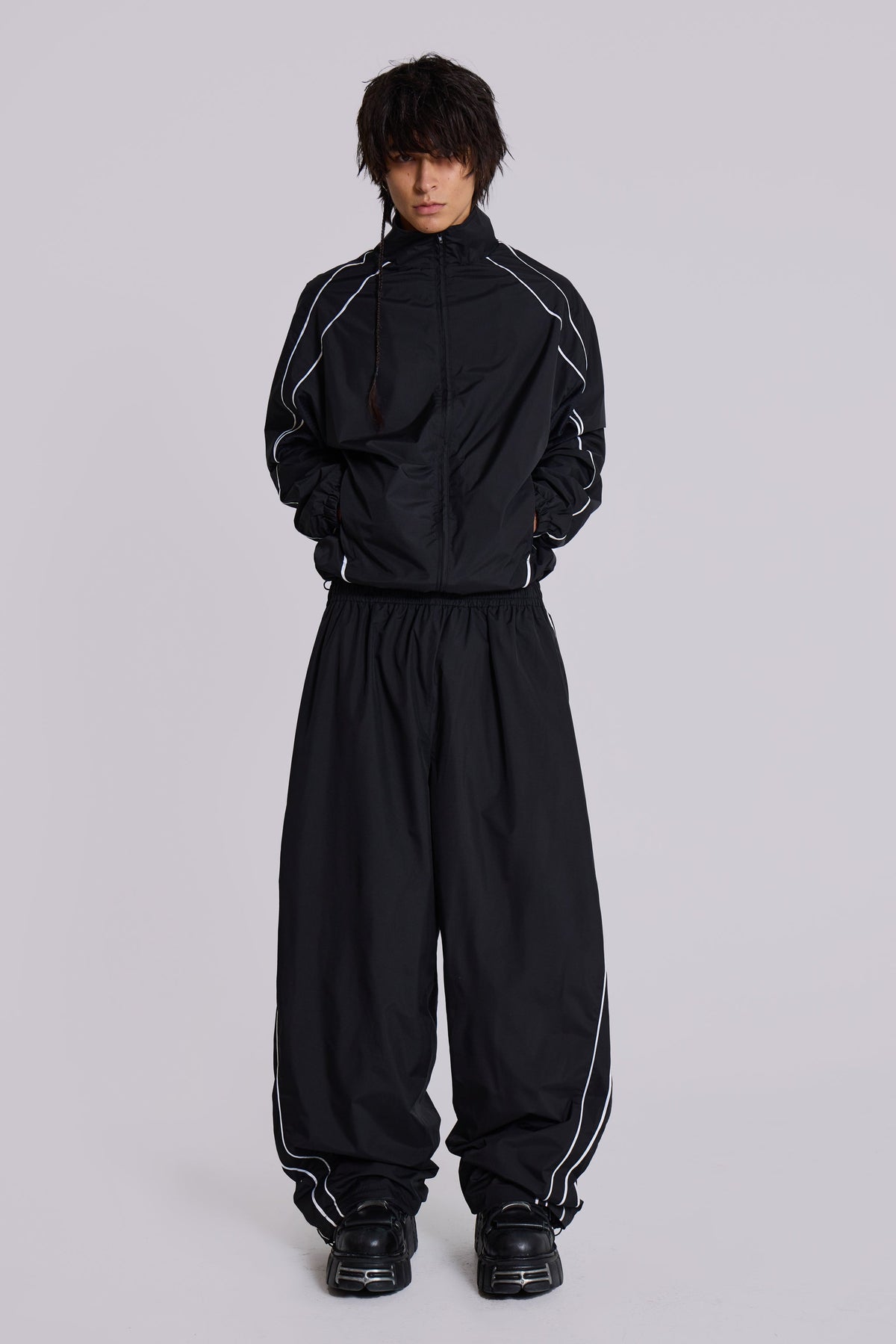 Chaqueta de Chándal Vapor – Negra