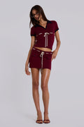 Scarlett Knit Mini Skirt