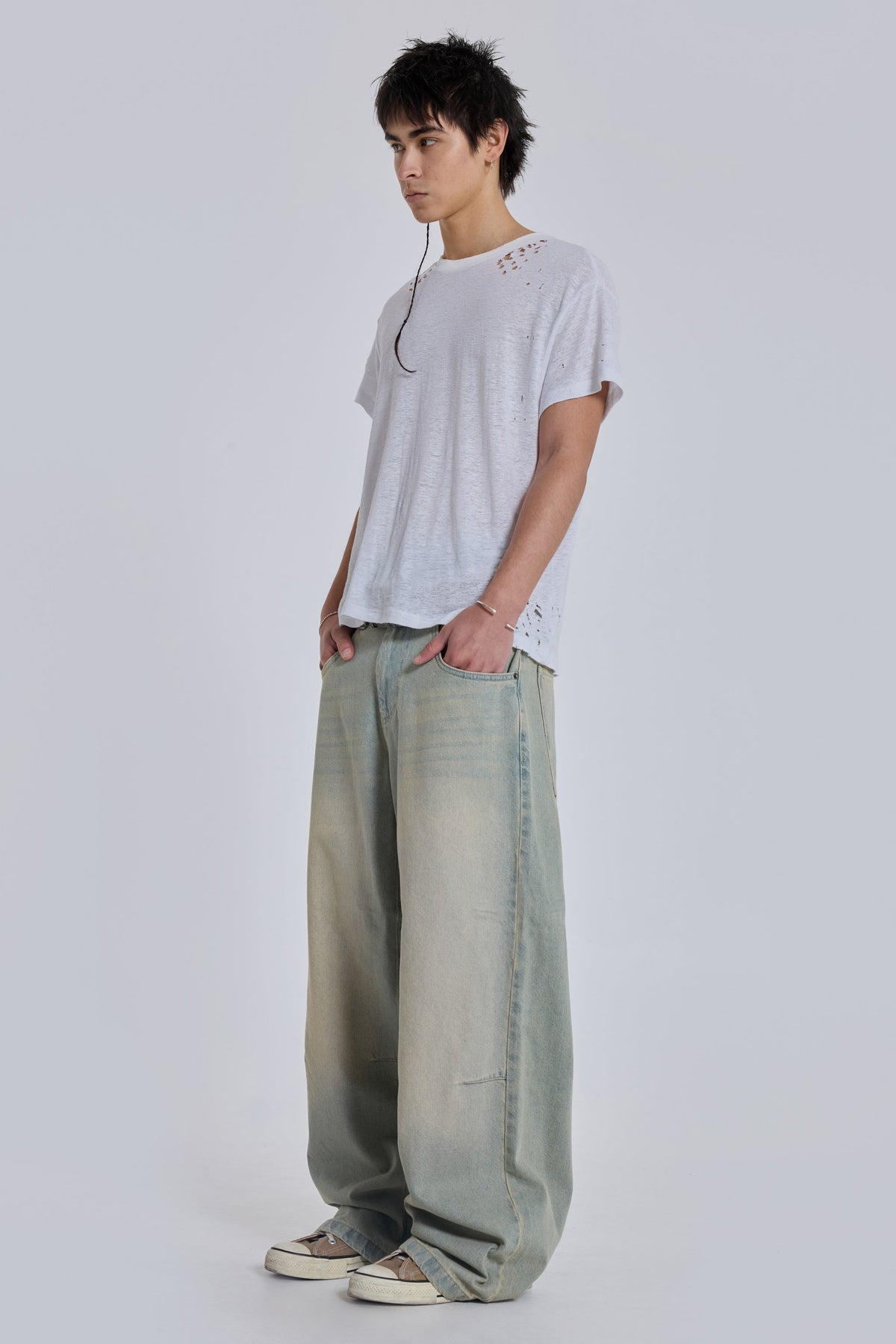 Light Wash Colossus Fit Jeans
