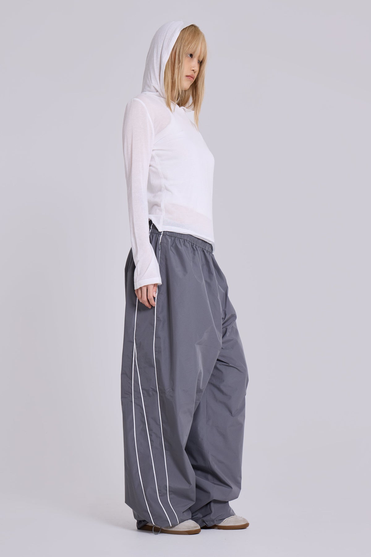 Sudadera con capucha Marl Mist blanca