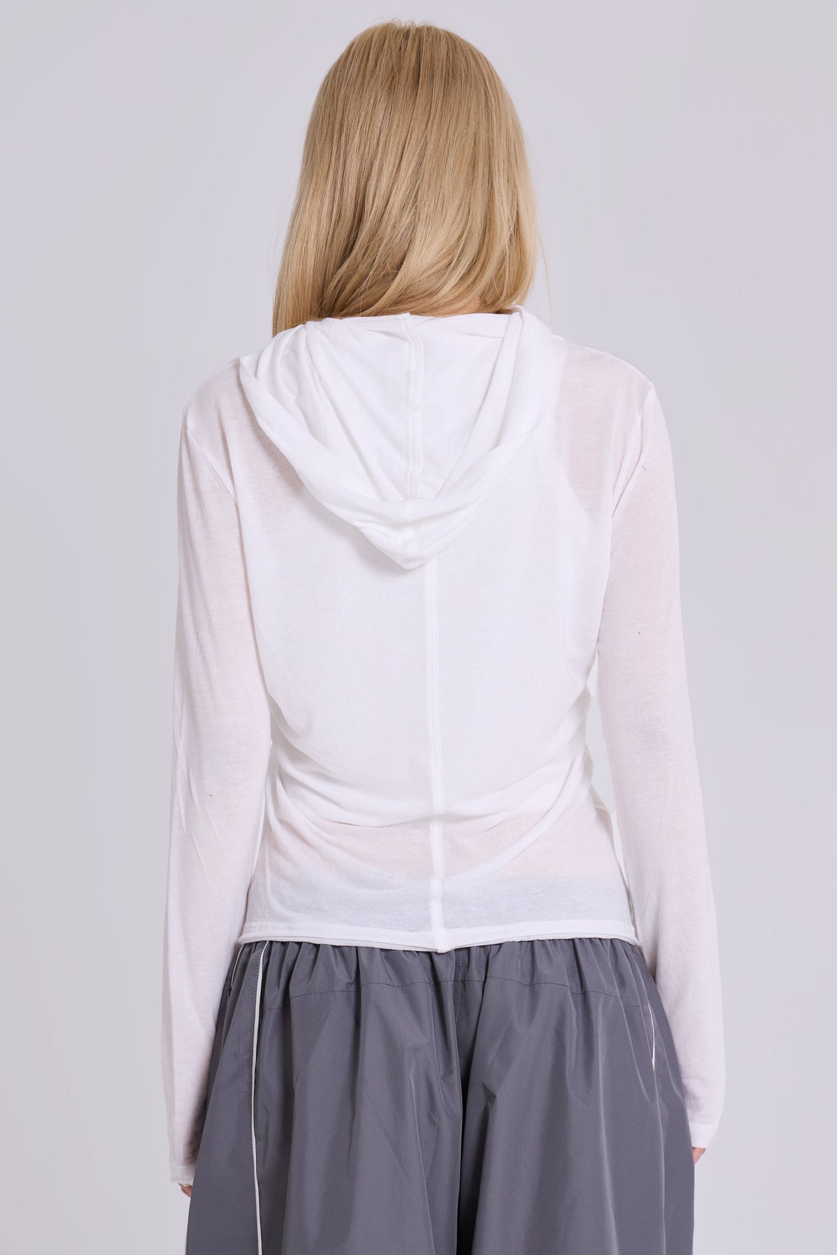 Sudadera con capucha Marl Mist blanca