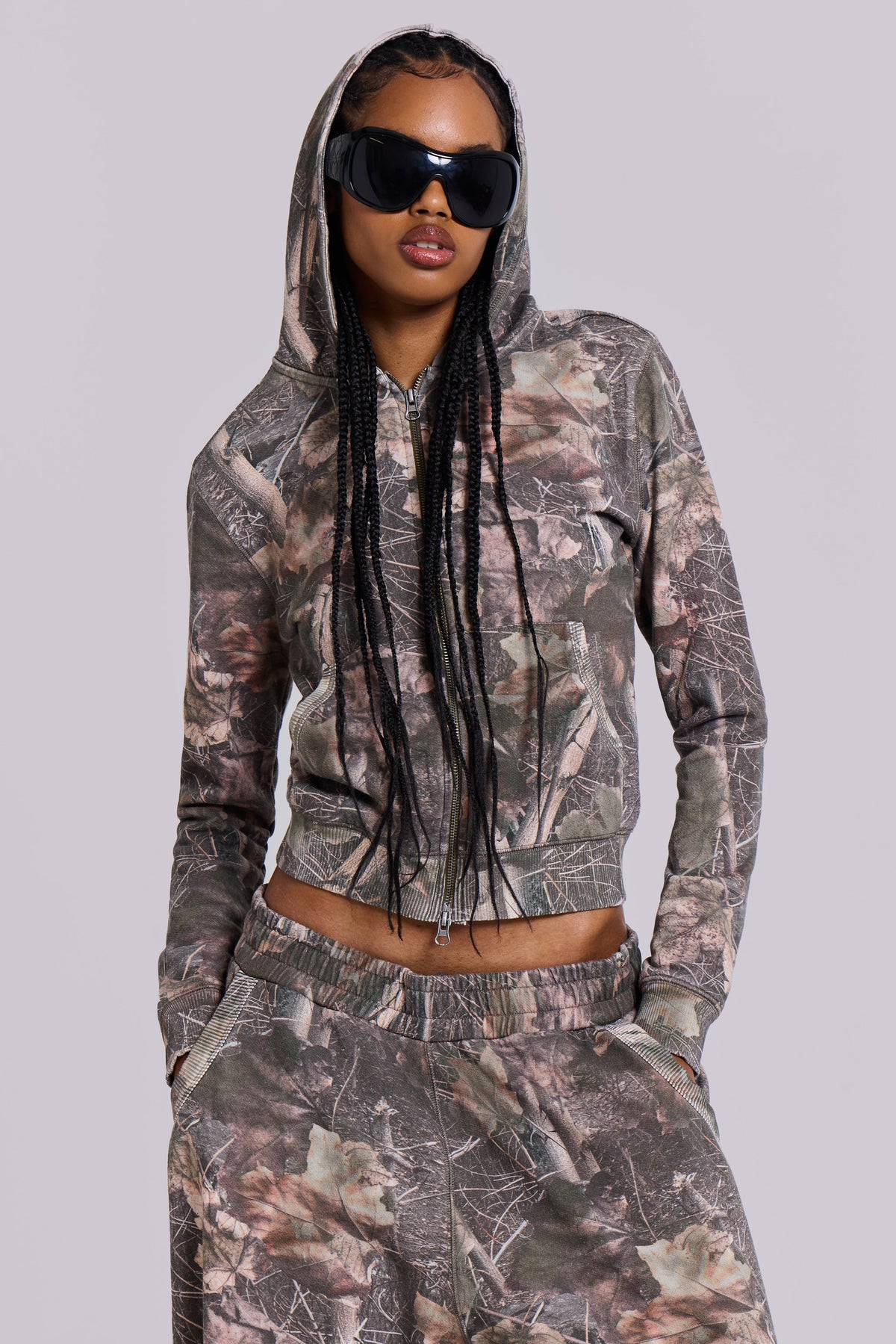 Woodland Camo Mini Monster Hoodie