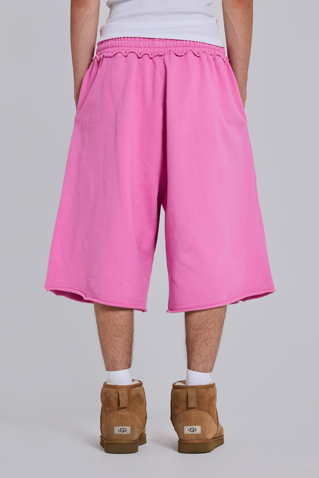Pink Monster Jogger Shorts