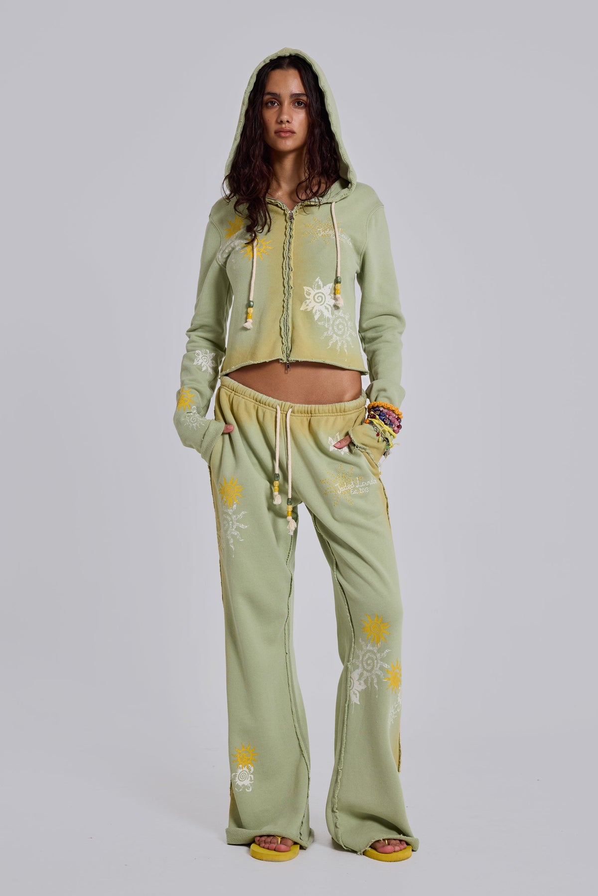 Cleo Sunfade Zip Through Hoodie