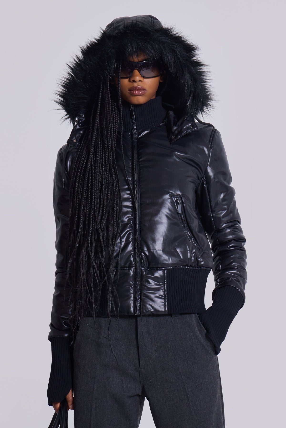 Black Mercury Puffer Jacket