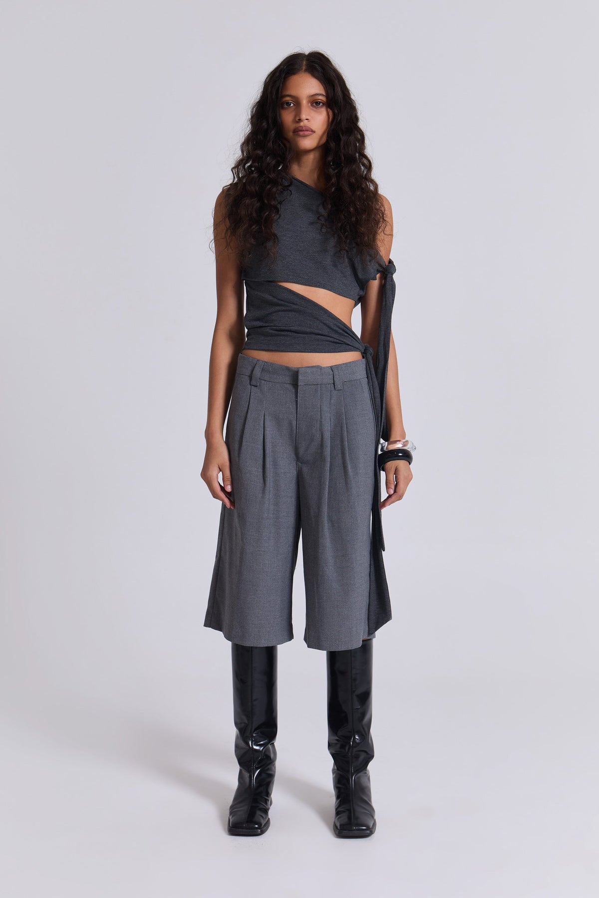 Grey Goliath Tailored Shorts