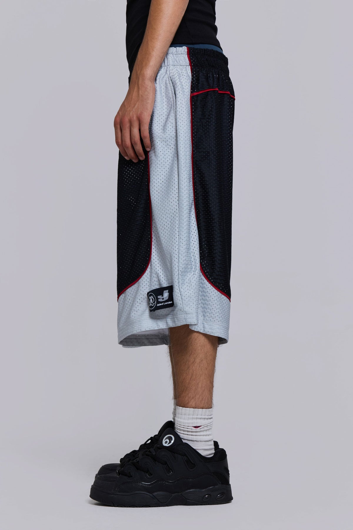 Shorts Court de rejilla de baloncesto negros