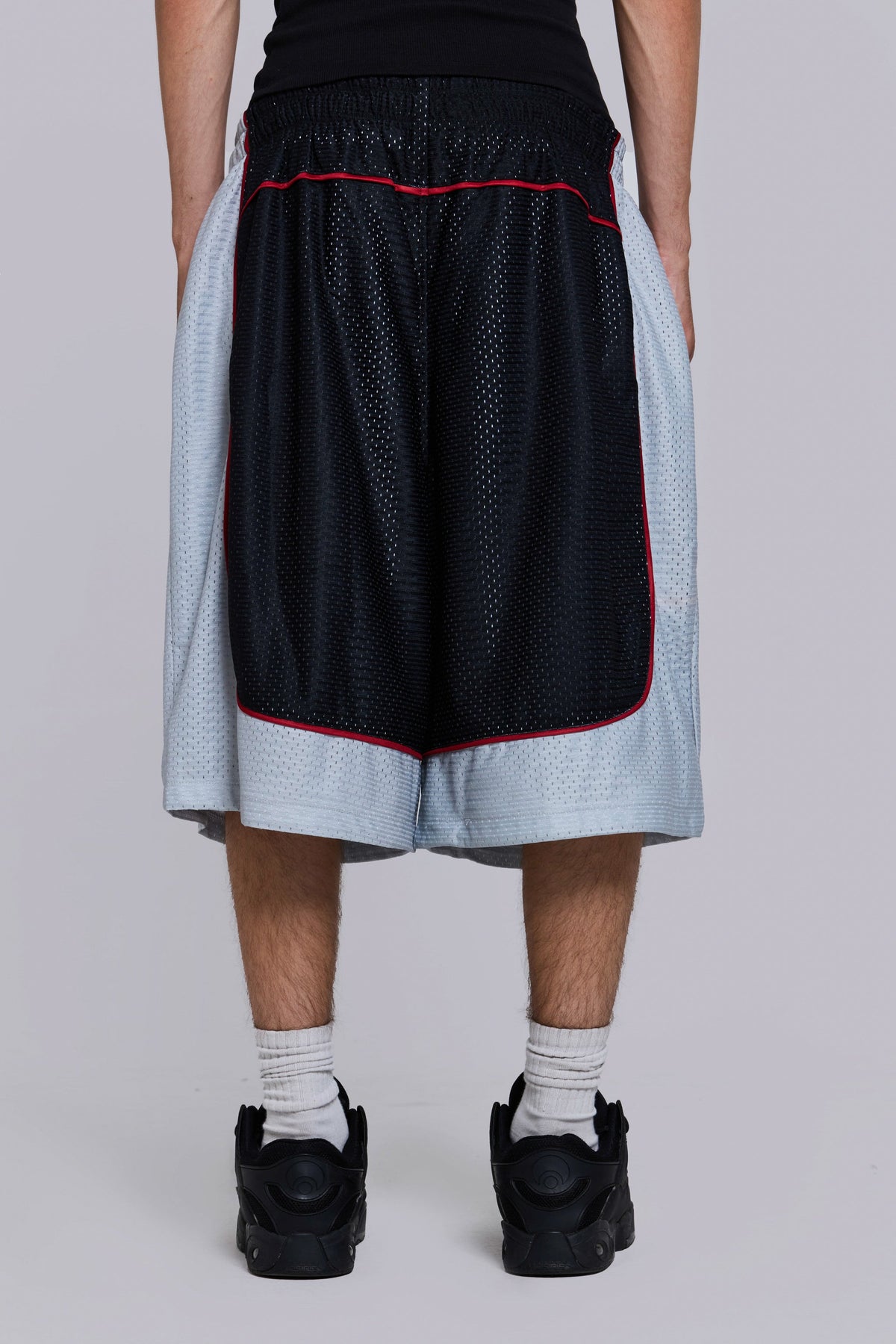 Shorts Court de rejilla de baloncesto negros