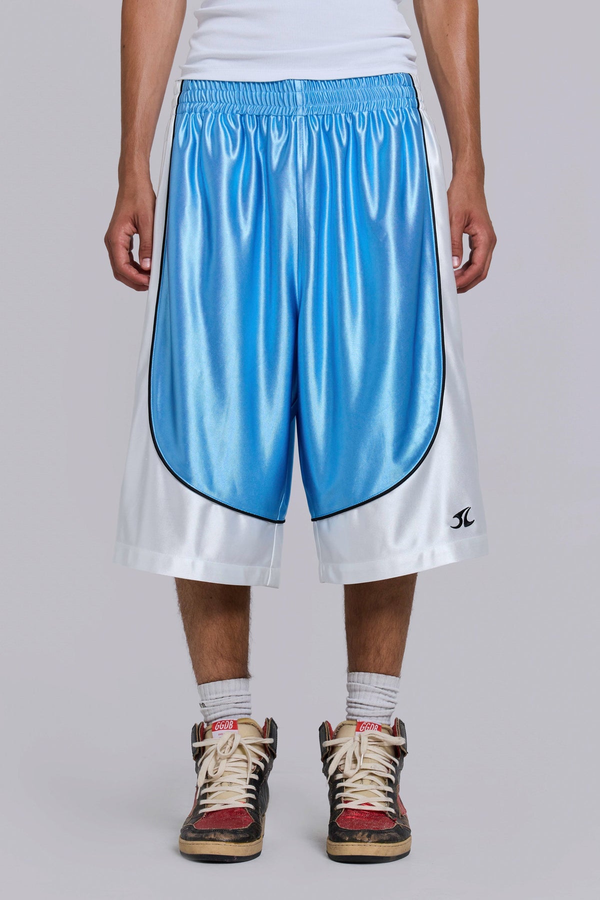 Shorts Court de baloncesto azules