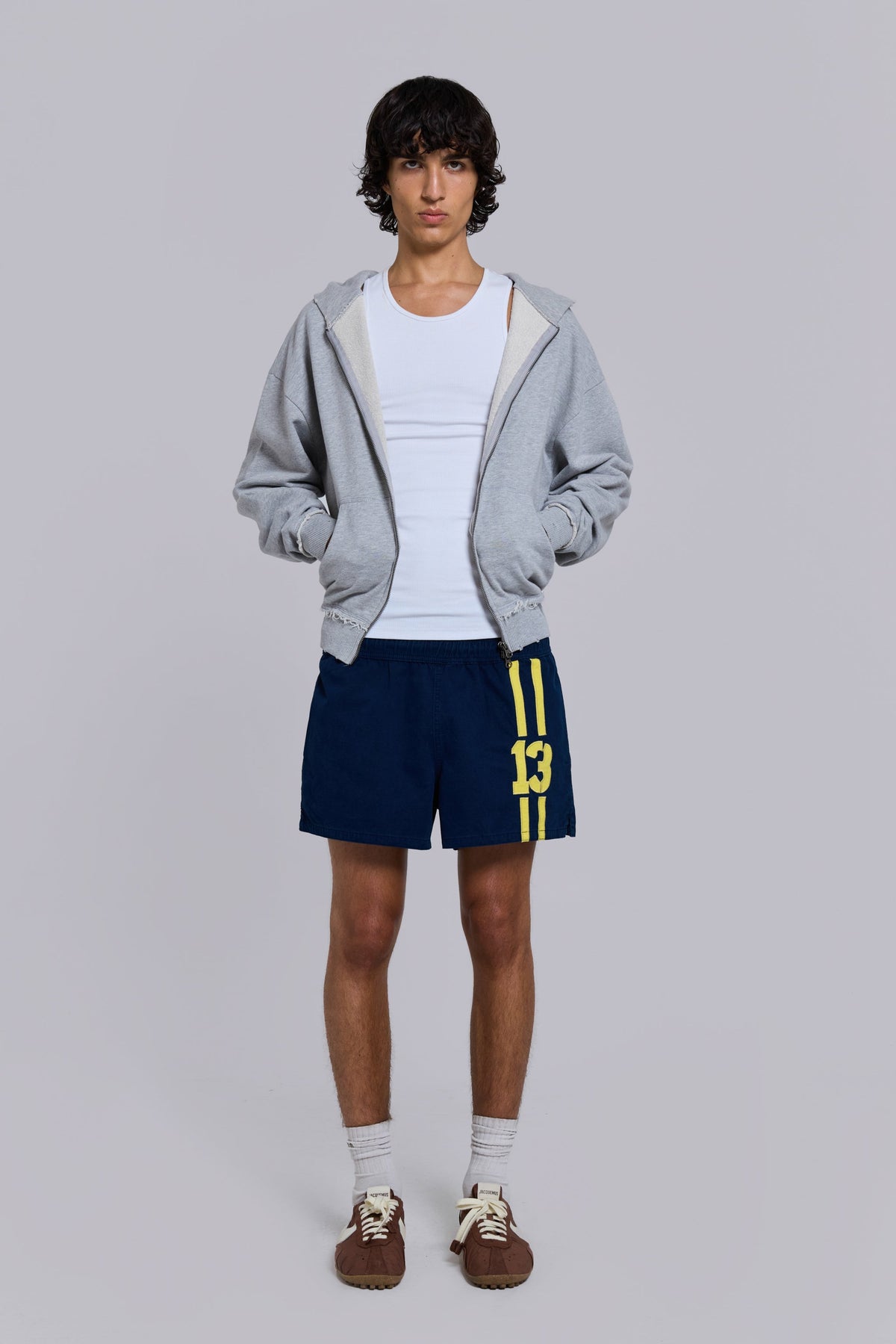 Navy Runner 13 Shorts