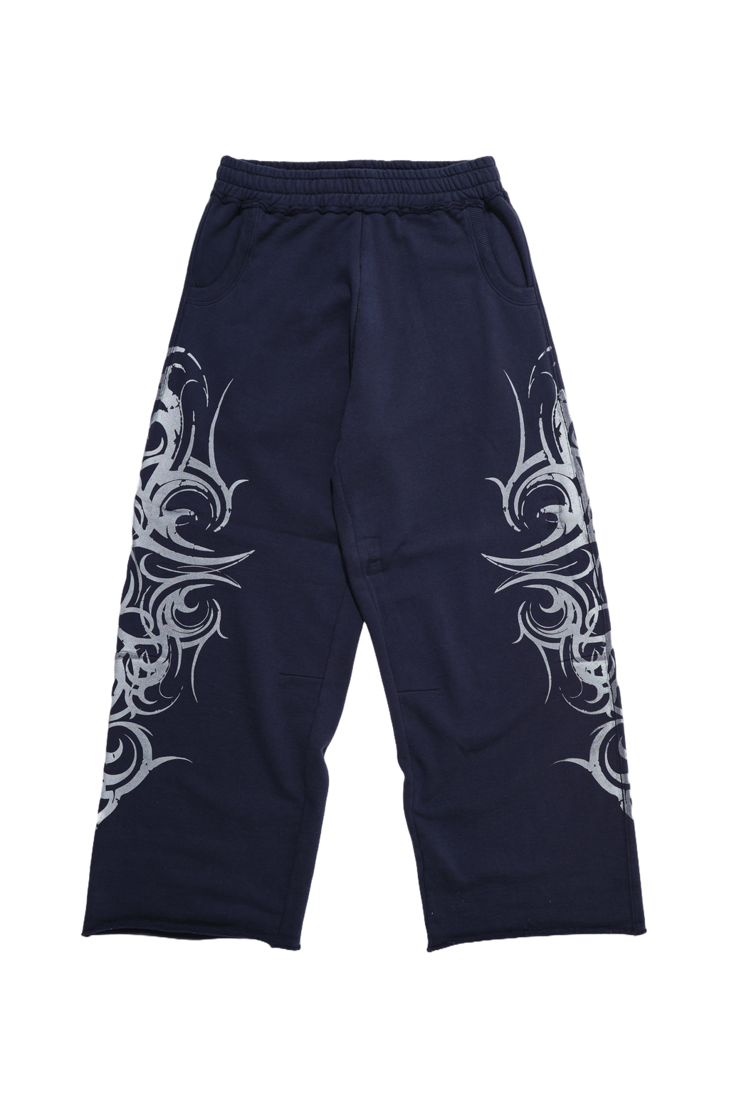 Navy Baggy Blade Joggers
