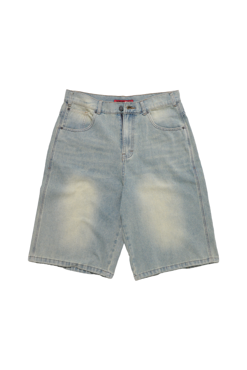 Light Wash Jumbo Jorts