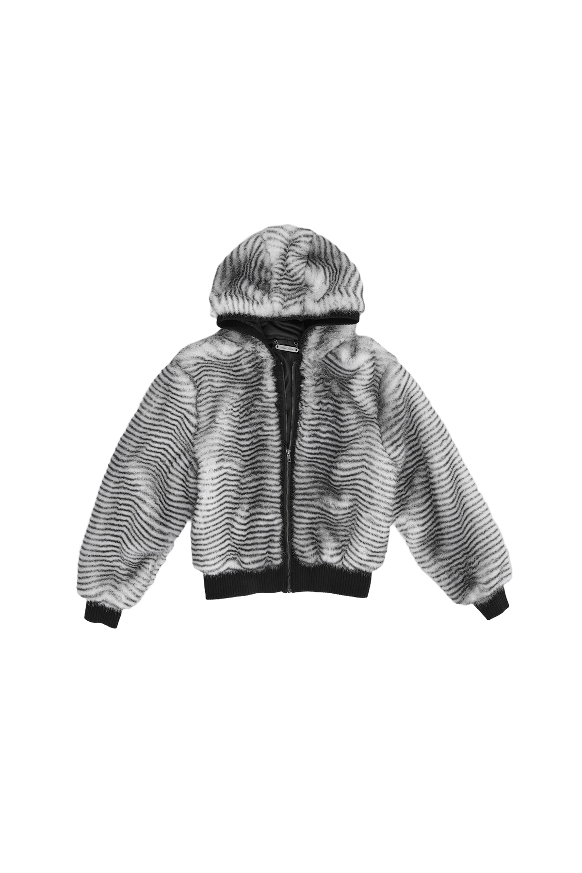 White Bear Faux Fur Jacket