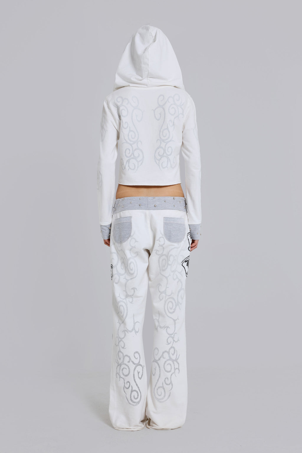 Rock Revival Graphic Studded Hoodie
