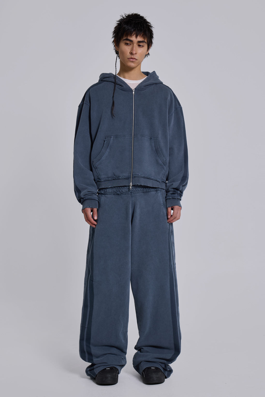 Sporty Baggy Monster Hoodie – Blue