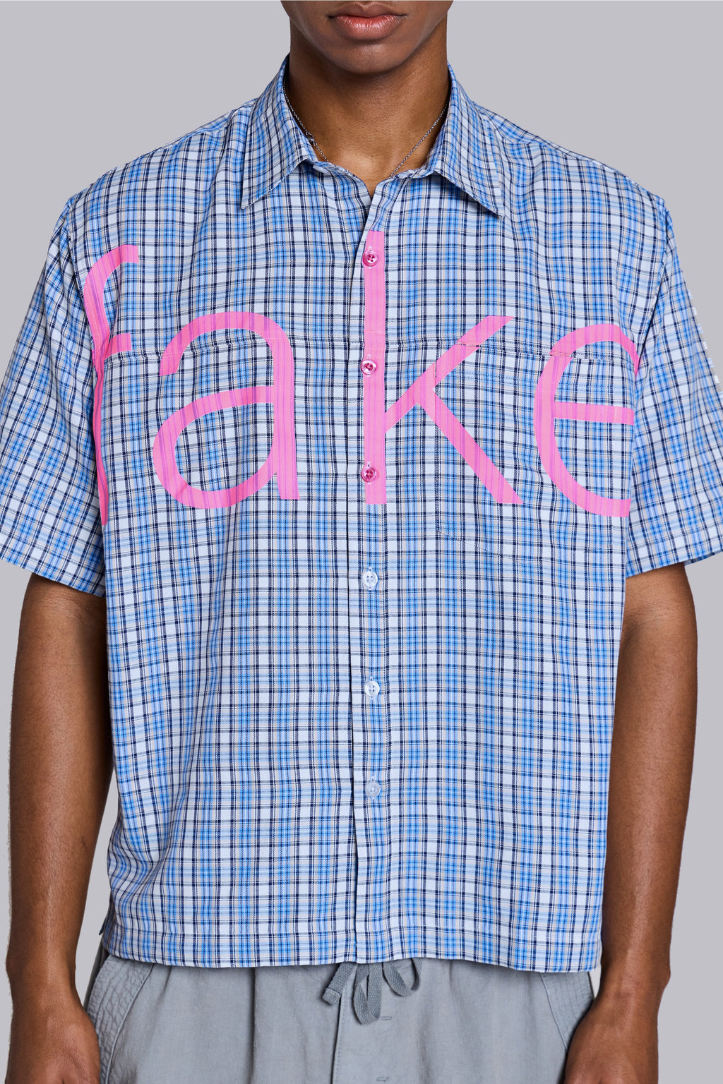 Camisa de Cuadros Fake