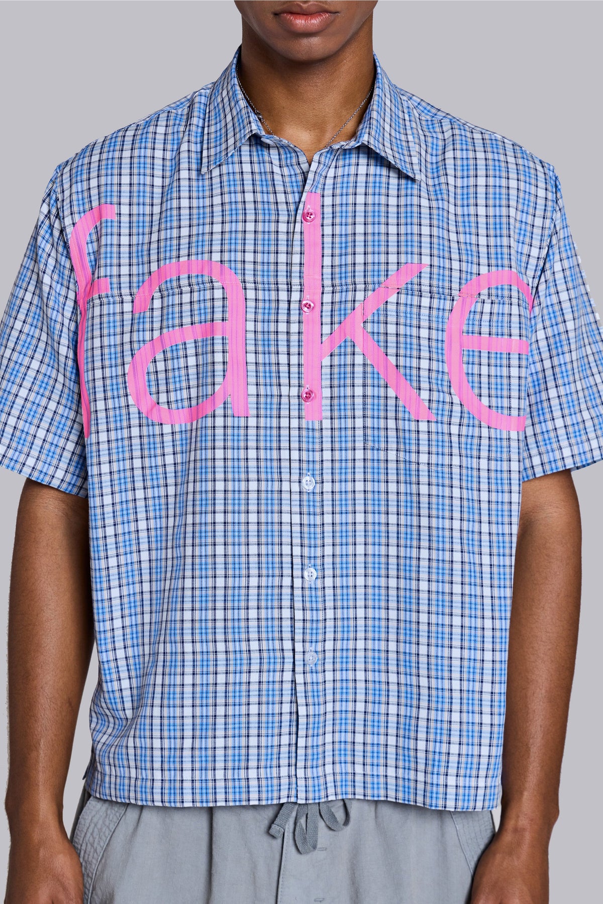 Camisa de Cuadros Fake
