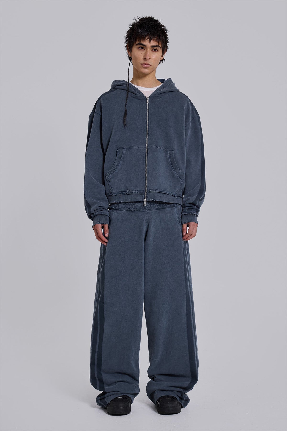 Sporty Baggy Monster Hoodie – Blue