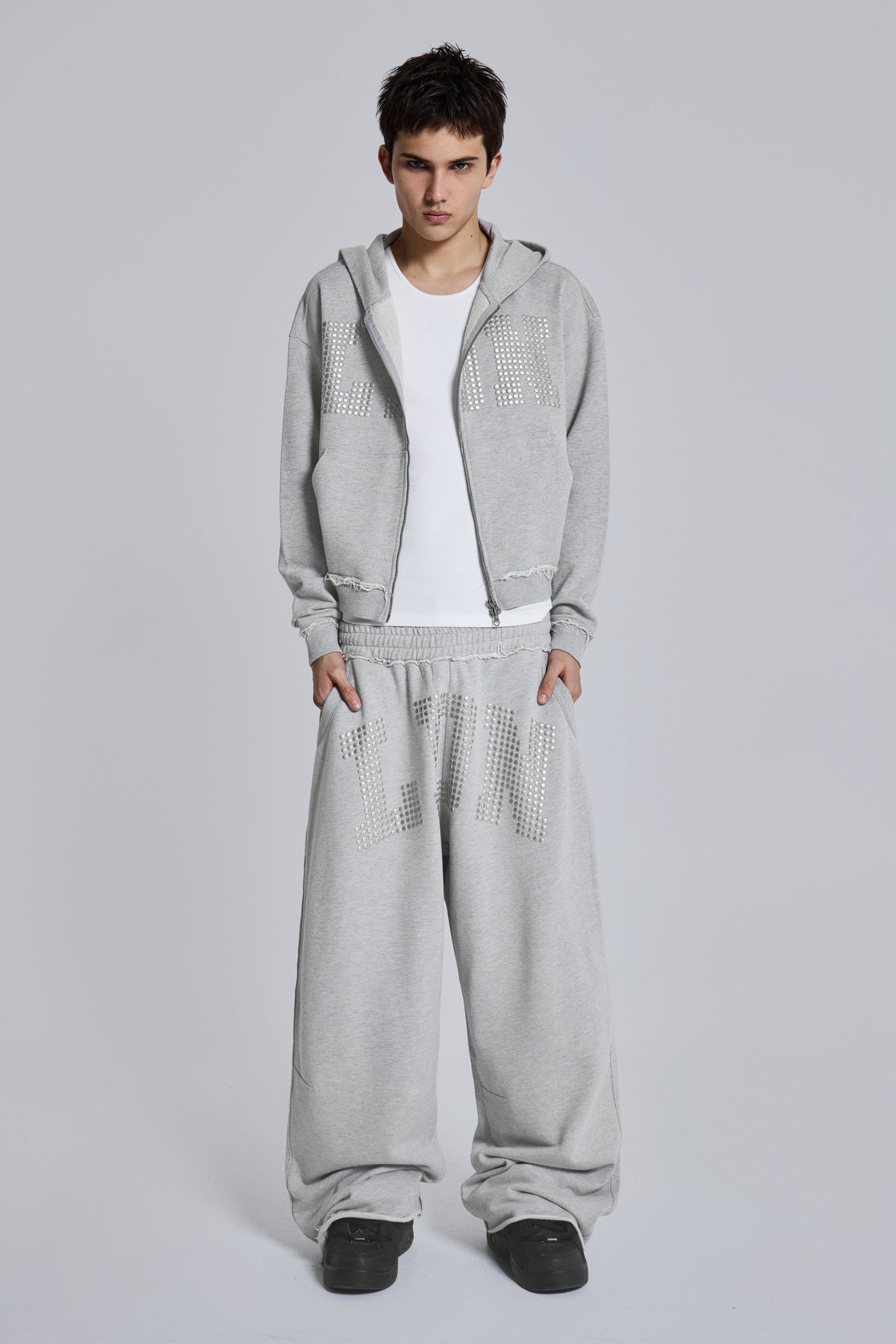 LDN Stud Oversized Joggers