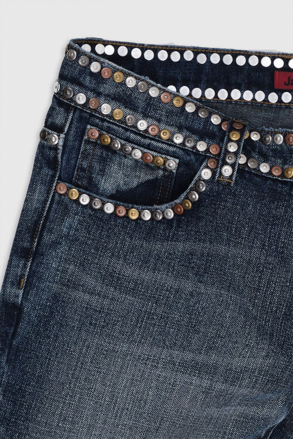 Stud Blue Jude Bootcut Jeans