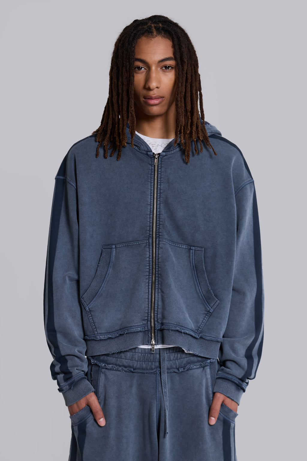 Sporty Baggy Monster Hoodie – Blue