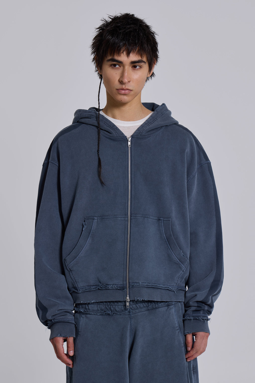 Sporty Baggy Monster Hoodie – Blue