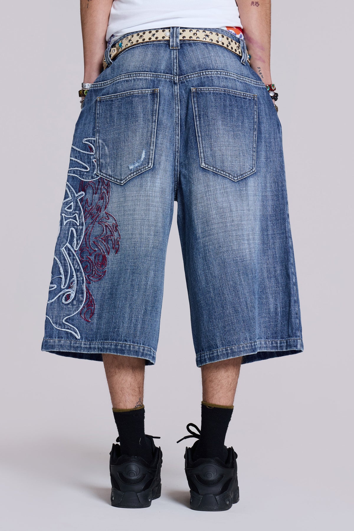 Bermudas vaqueras Tribal XL Colossus de capas