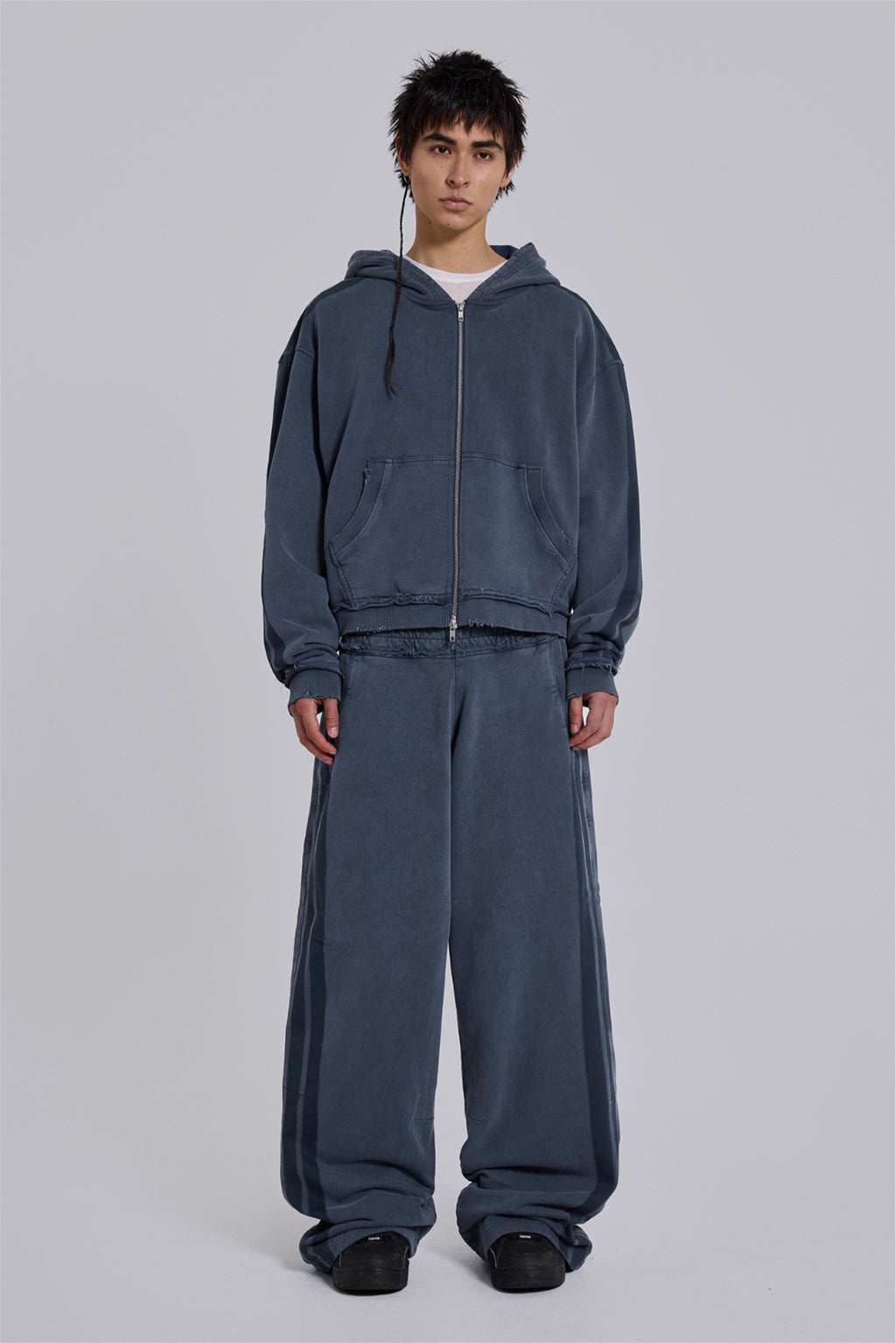 Sporty Baggy Monster Hoodie – Blue