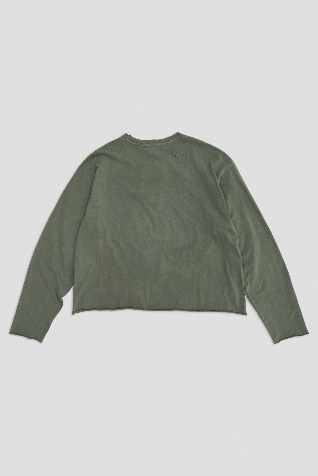 Scripture Cropped Long Sleeve Top
