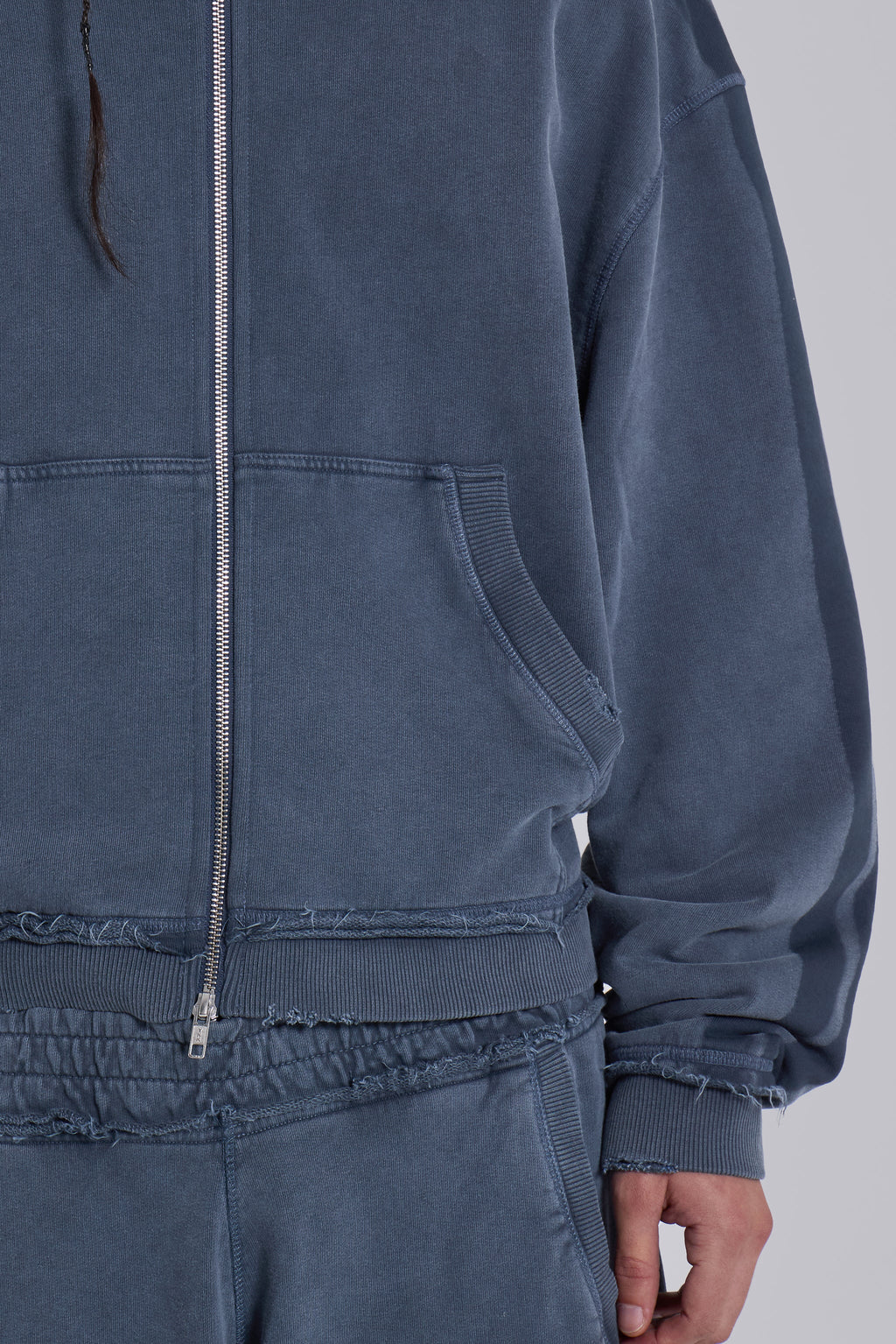 Sporty Baggy Monster Hoodie – Blue