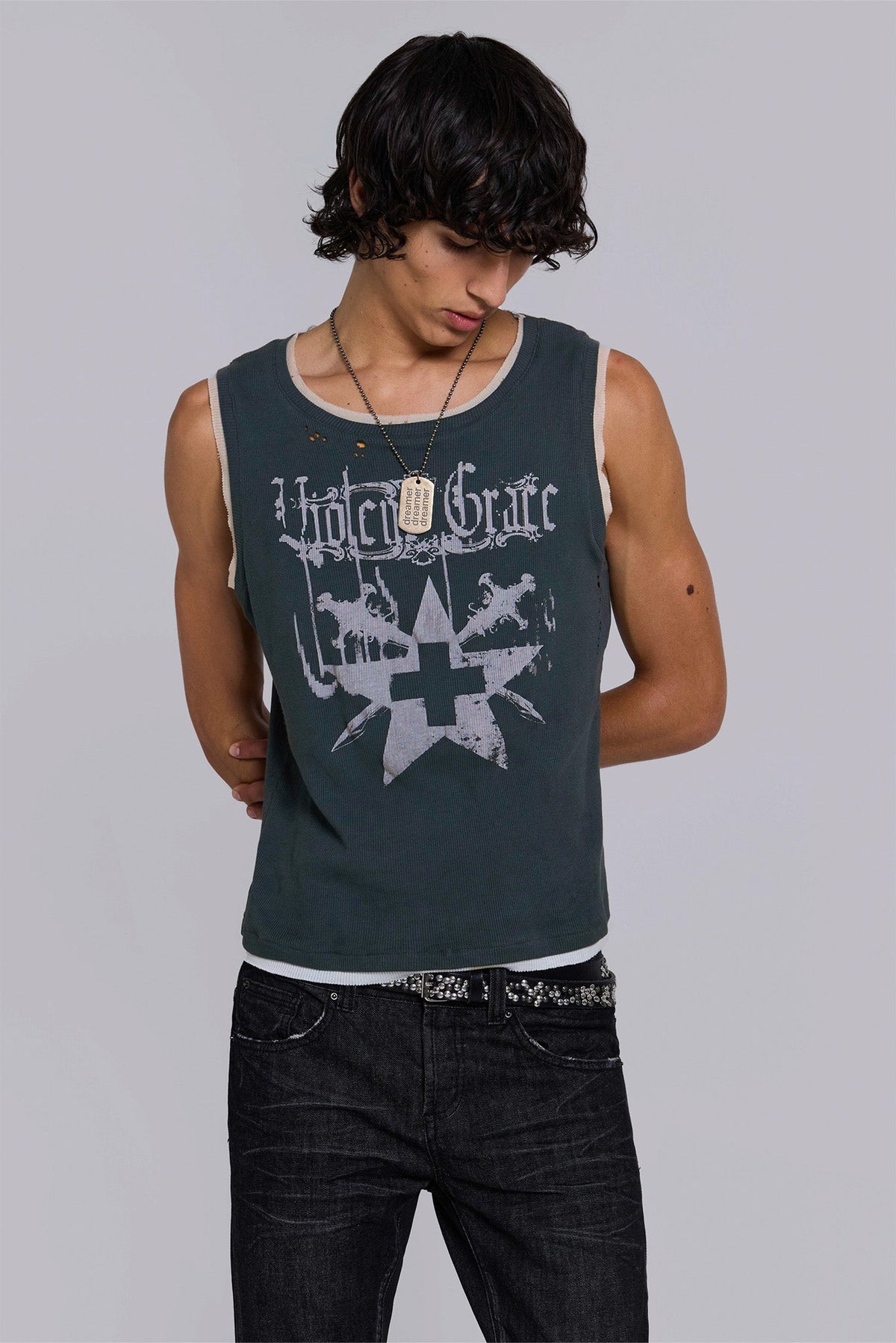 Violent Grace Ribbed Vest