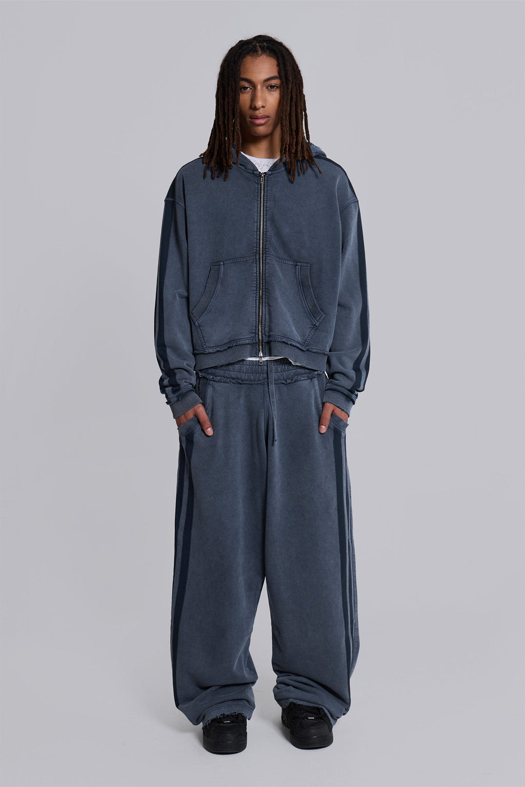 Sporty Baggy Monster Hoodie – Blue