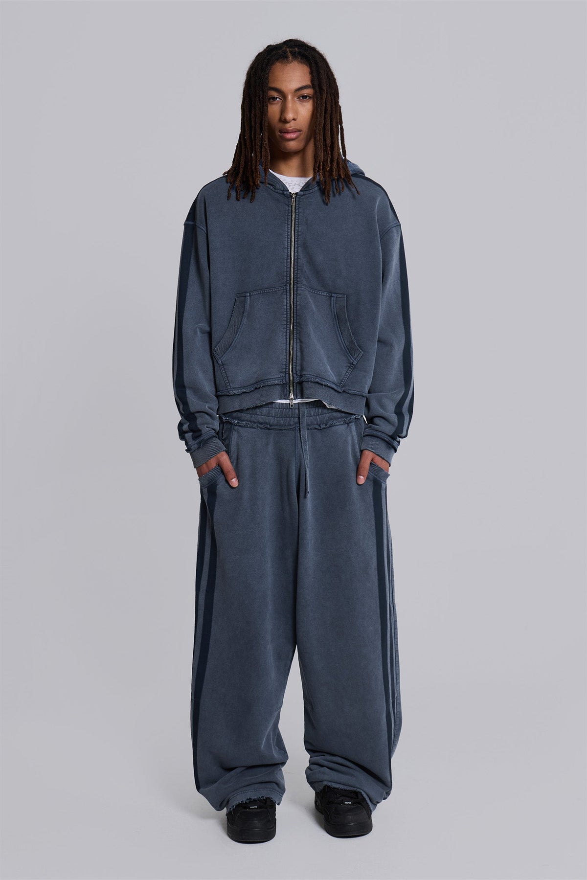 Sporty Baggy Monster Hoodie – Blue