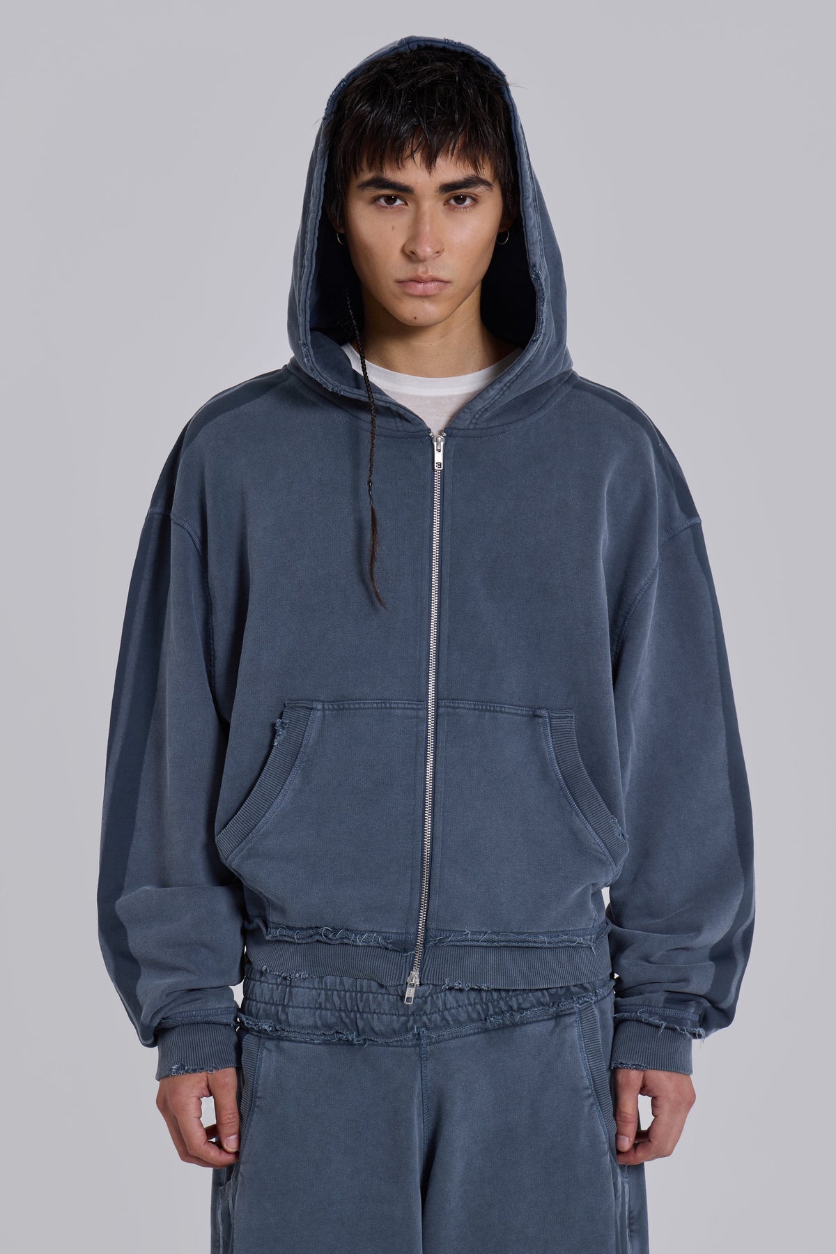 Sporty Baggy Monster Hoodie – Blue