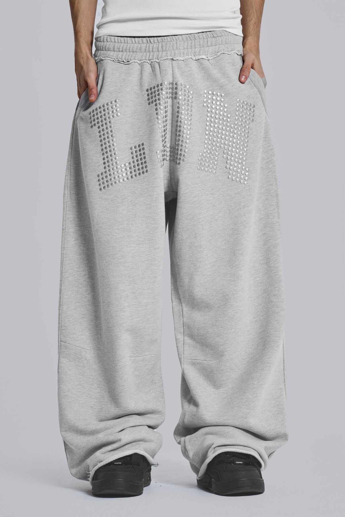 LDN Stud Oversized Joggers