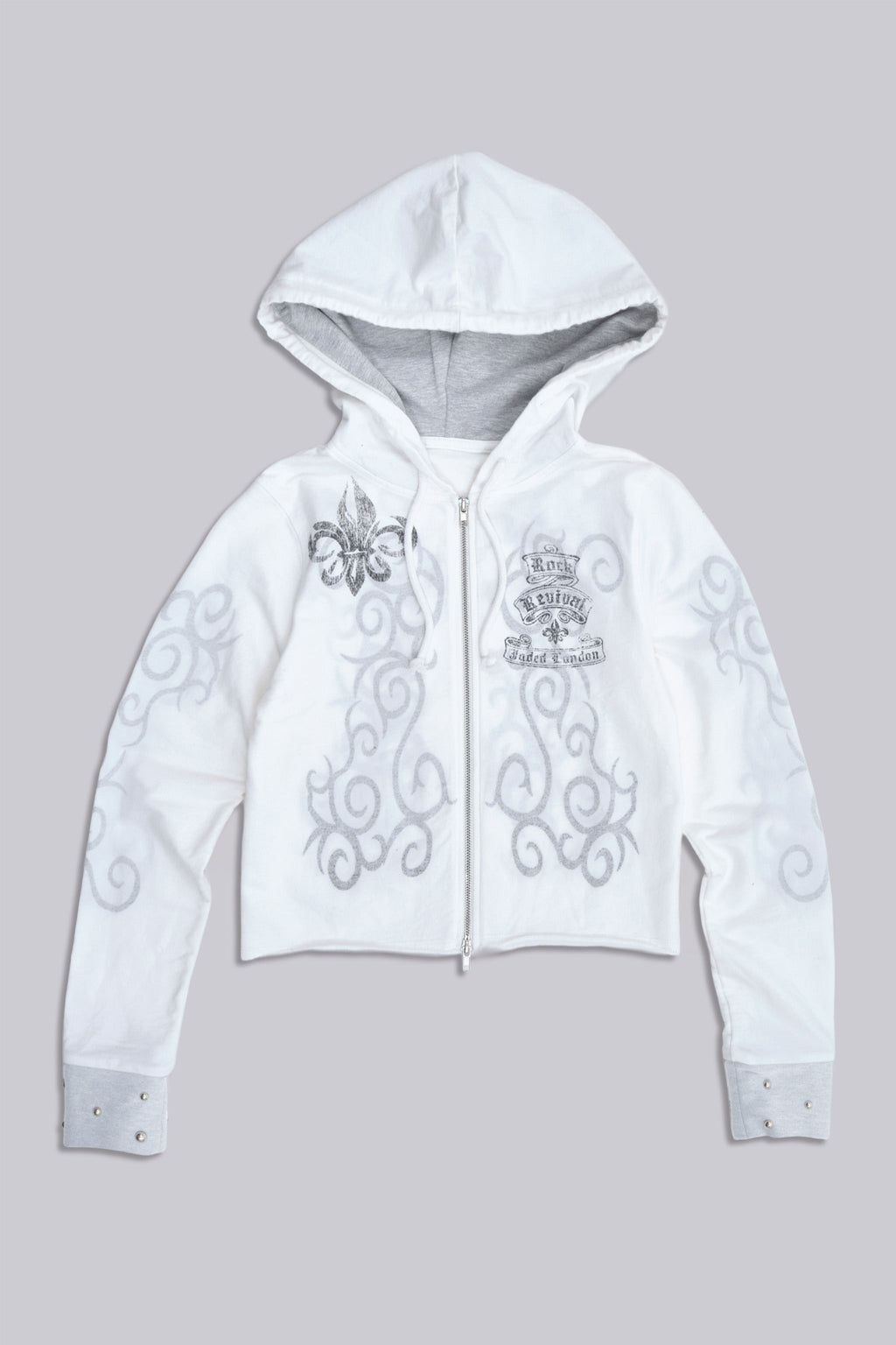 Rock Revival Graphic Studded Hoodie