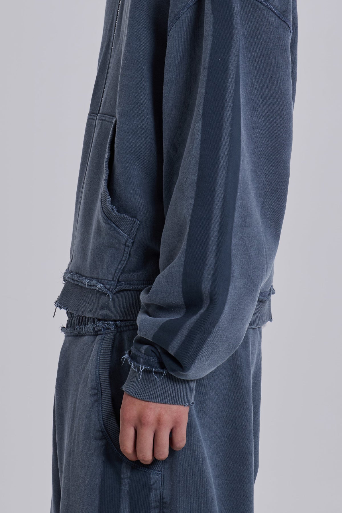 Sporty Baggy Monster Hoodie – Blue