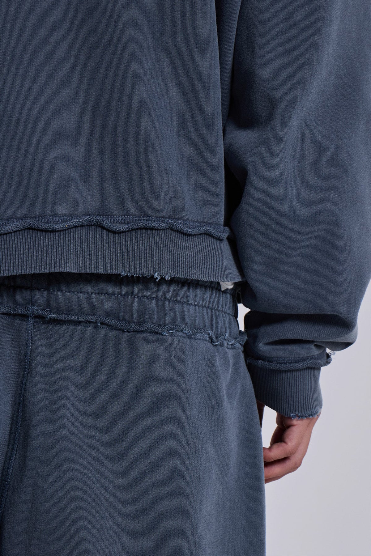 Sporty Baggy Monster Hoodie – Blue