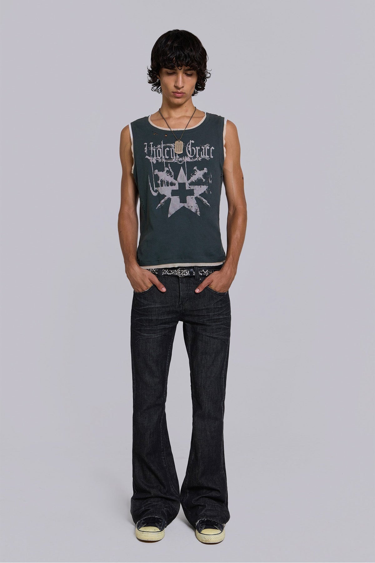 Violent Grace Ribbed Vest