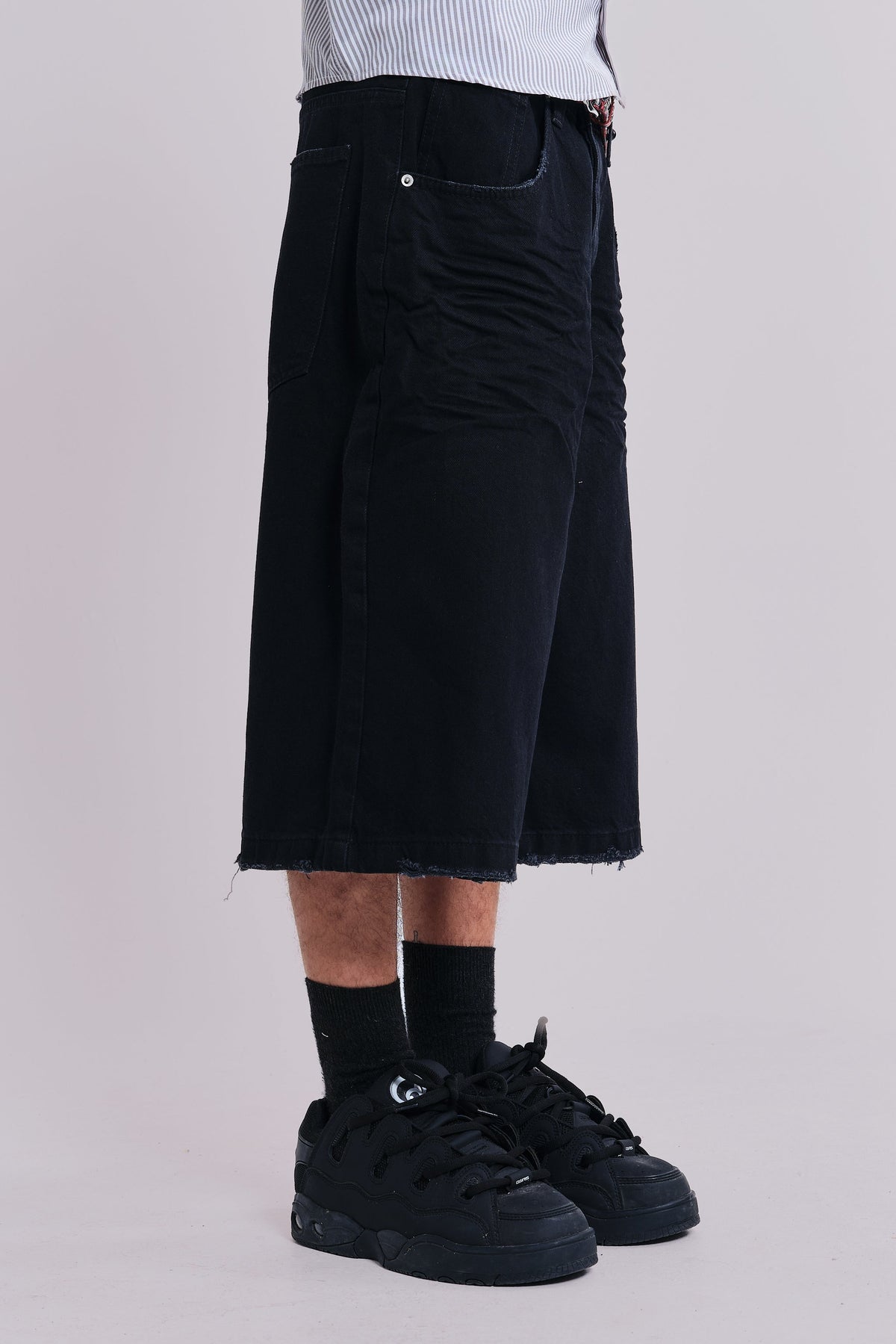 Sand Black Colossus Jorts