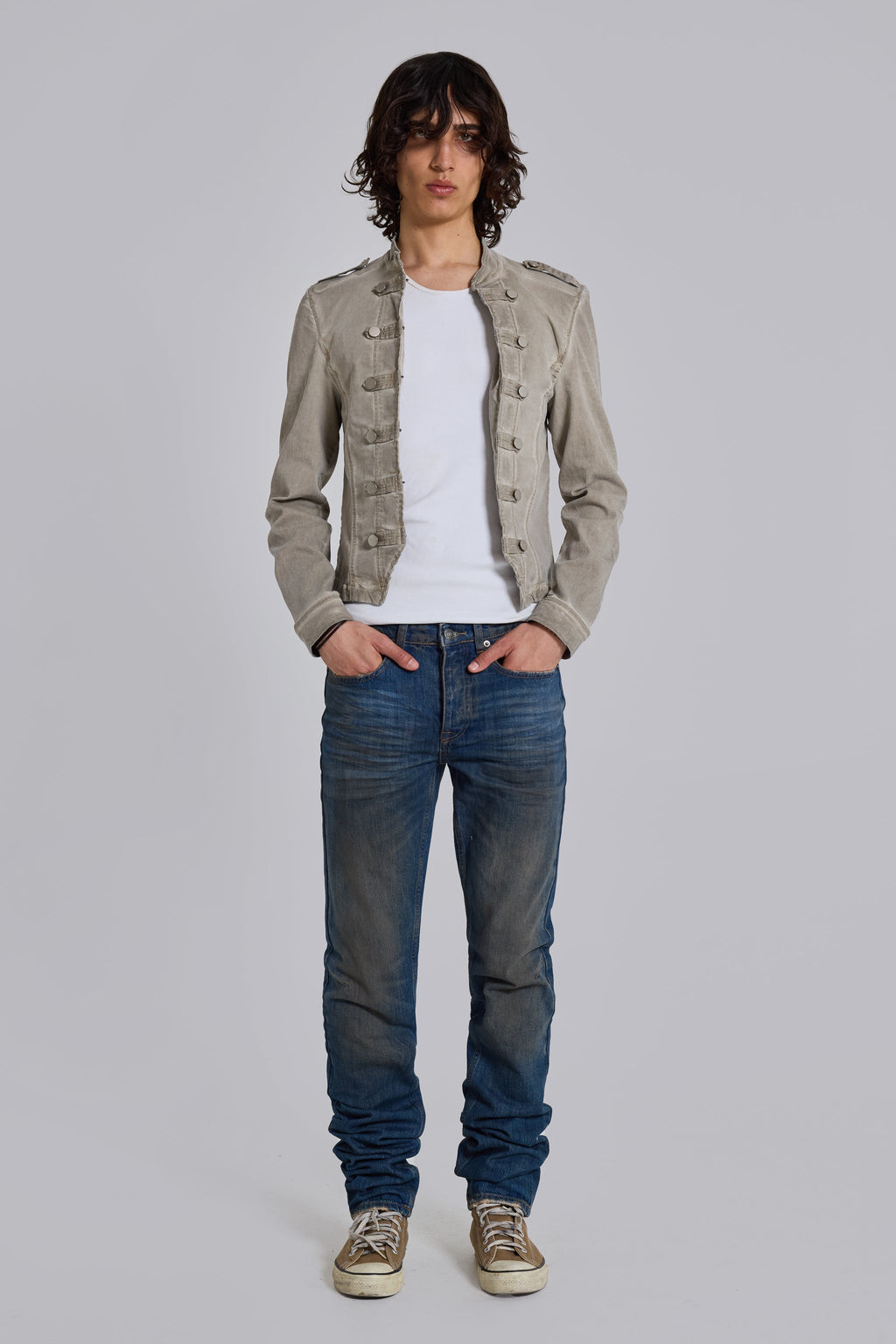 Dirty Wash Drain Jeans