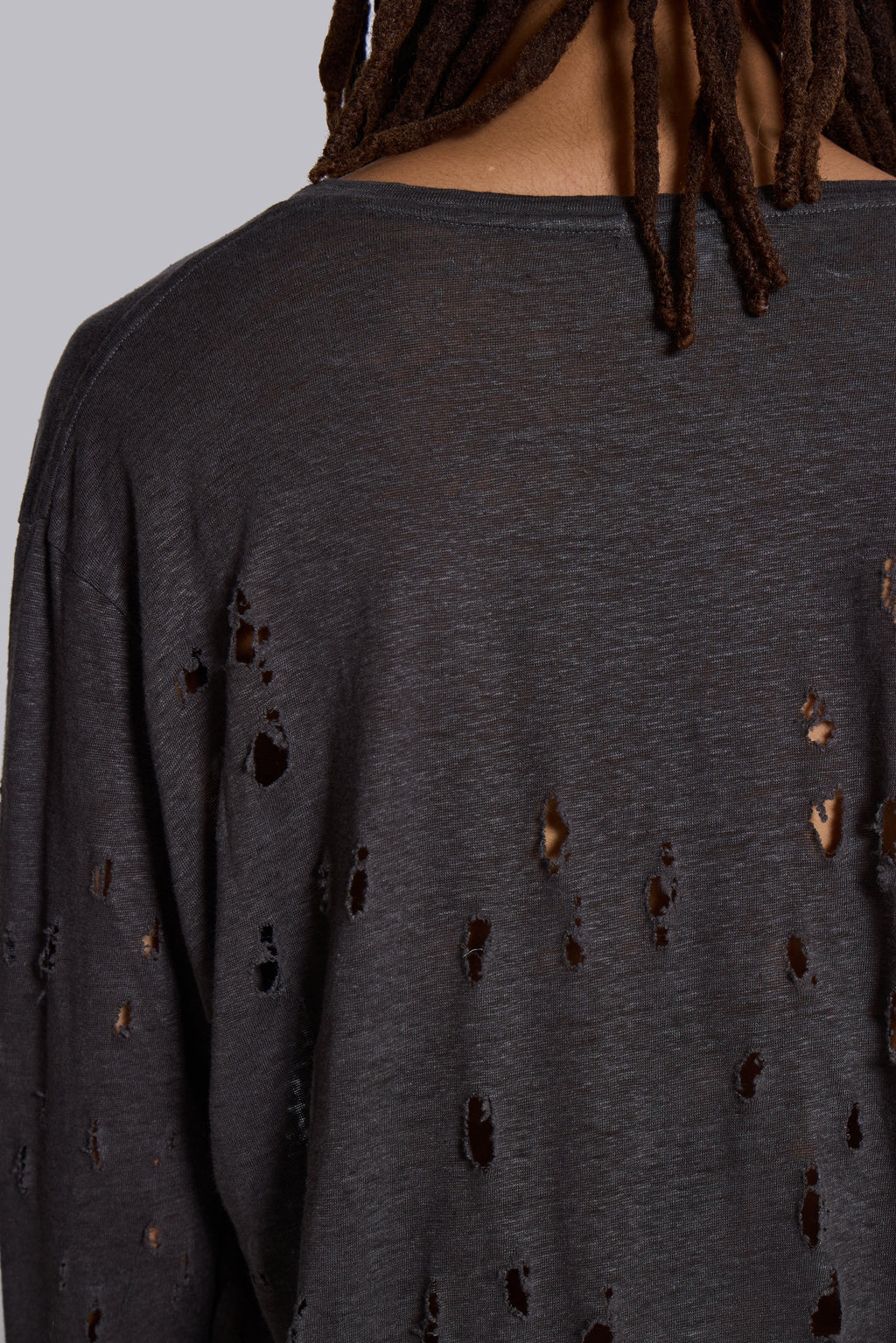Rifle Distressed Knit Top