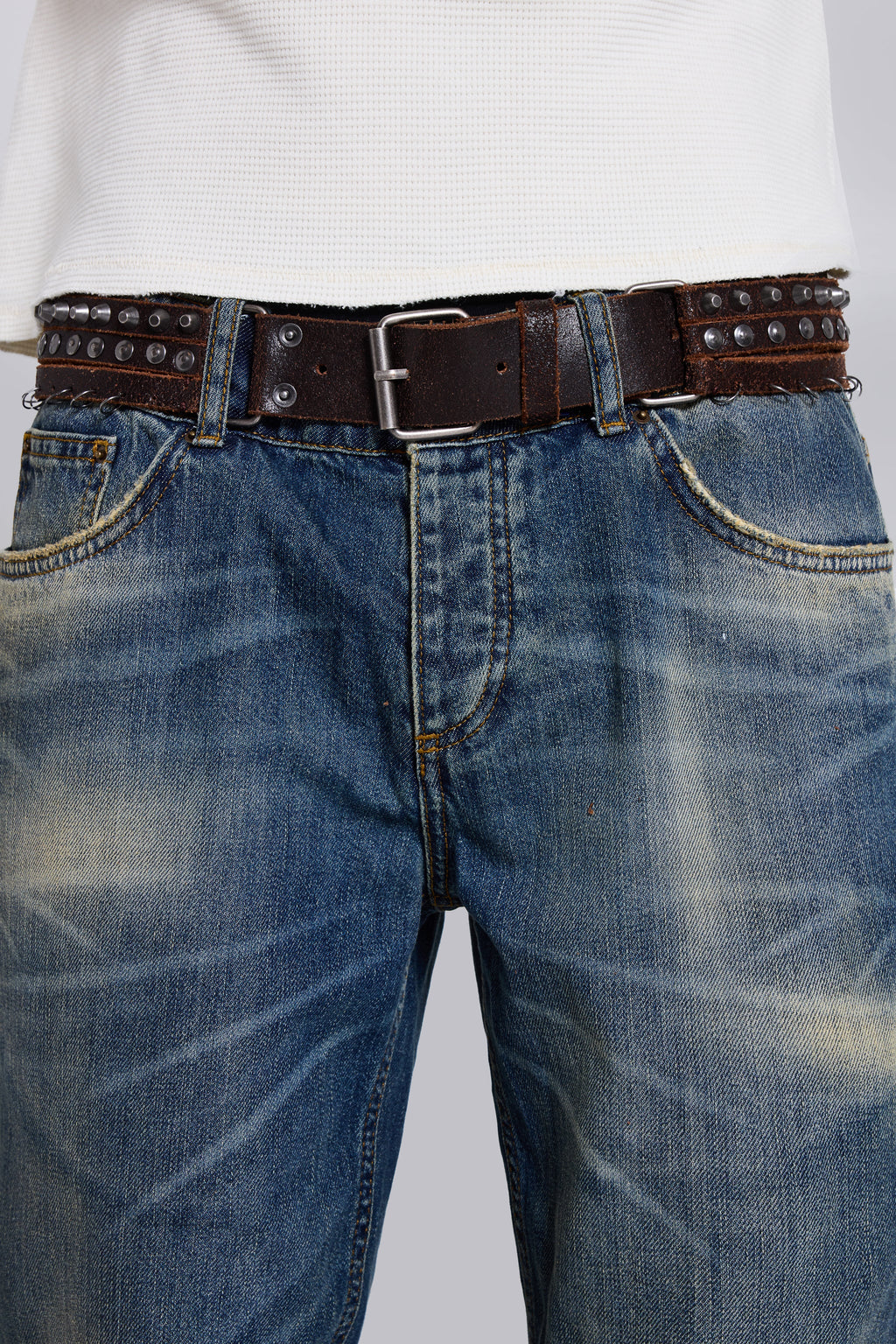 Leather Triad Belt