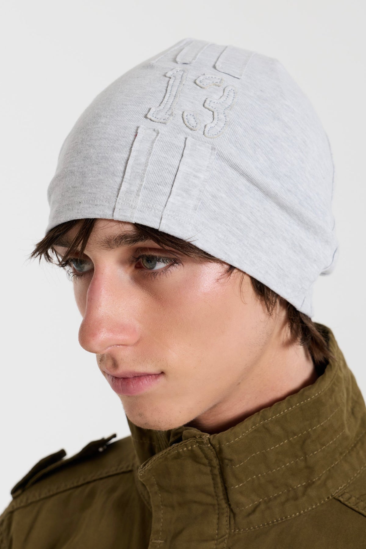 League Grey Marl Beanie